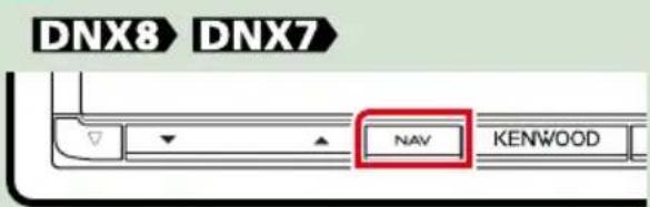 KENWOOD DNX7160BTS - Appuyez sur le bouton. - 1