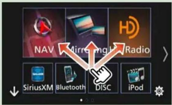 KENWOOD DNX7160BTS - Écran du mode de personnelisation - 1