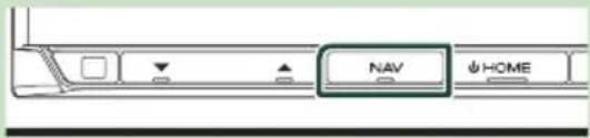 KENWOOD eXcelon DNX994S - Appuyez sur le bouton [NAV]. - 1