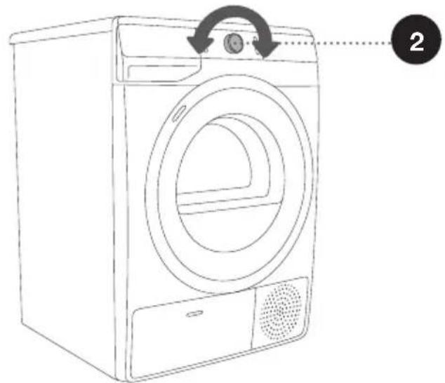 GORENJE DA92IL - ÉTAPE 3: SELECTION DU PROGRAMME DE SECHAGE - 2