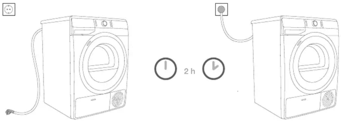 GORENJE DA92IL - RACCORDEMENT AU RÉSEAU ÉLECTRIQUE - 1