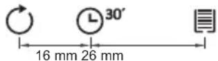 GORENJE WHI921E1XGBUK - Activación del indicador de saturación del filtro de carbón - 1