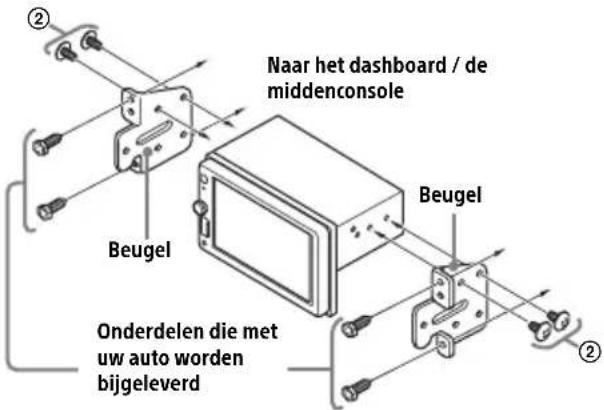 SONY XAV1550D - Het toestel in een Japanese auto monteren - 1