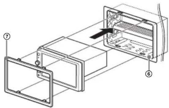 SONY XAV1550D - MontierendesGeratsim Armaturenbrett - 2