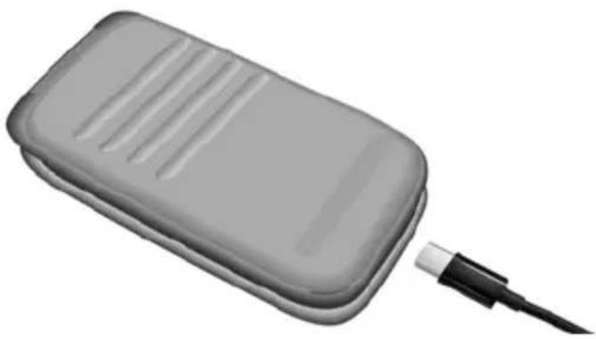 GIGASET GL590 - Insérer la batterie et fermer le couvercle - 3