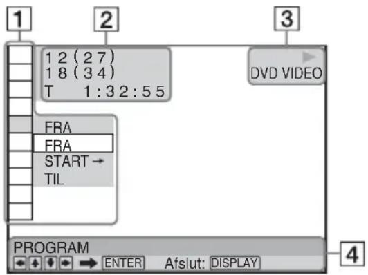 SONY DVPSR370B - Tryk pà DISPLAY. - 1