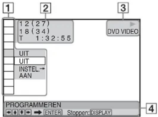 SONY DVPSR370B - Druk op DISPLAY. - 1