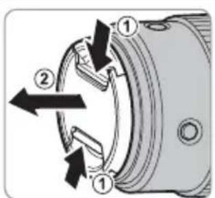 FUJIFILM GF250mmF4 R LM OIS WR - カメラへの取り付け方 - 1