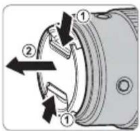 FUJIFILM GF250mmF4 R LM OIS WR - Снятие крышек - 1