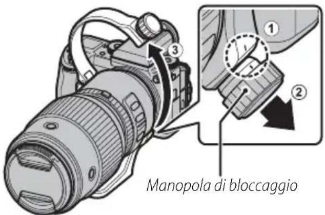 FUJIFILM GF250mmF4 R LM OIS WR - Rimozione della fl angia treppiedi - 1