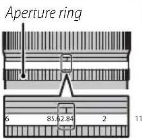FUJIFILM XF50mmF1.0 R WR - Aperture ring - 1
