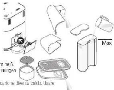 DELONGHI Icona Capitals CTOC4003 - Rücksetzung der Werkseinstellungen Ripristino delle impostazioni di fabbrica - 8
