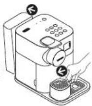 DELONGHI Icona Capitals CTOC4003 - First use or after a long period of non-use Première utilisation ou après une inutilisation prolongée : - 2