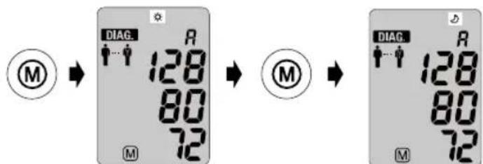 MICROLIFE WatchBP Home A BT - En mode «DIAG.» - 4
