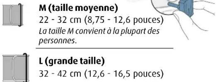 MICROLIFE WatchBP Home A BT - Selection du bon brassard - 1