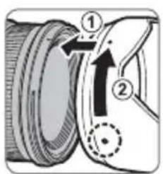FUJIFILM XF816mmF2.8 R LM WR - Anbringen der Sonnenblende - 1