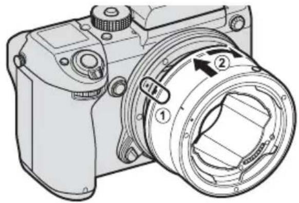 FUJIFILM H MOUNT ADAPTER G - 取下盖子 - 2