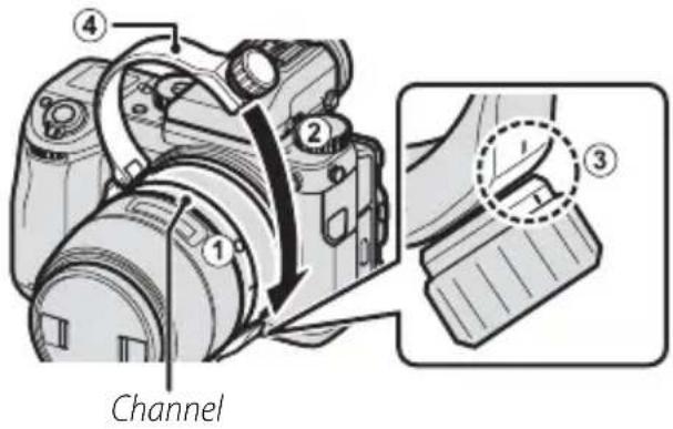 FUJIFILM H MOUNT ADAPTER G - Attaching a Tripod - 2