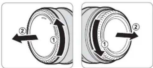 FUJIFILM H MOUNT ADAPTER G - Снятие крышек - 1