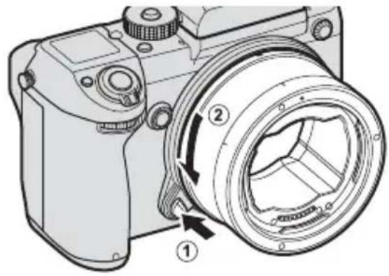 FUJIFILM H MOUNT ADAPTER G - マウントアダプターの取り外し方 - 1