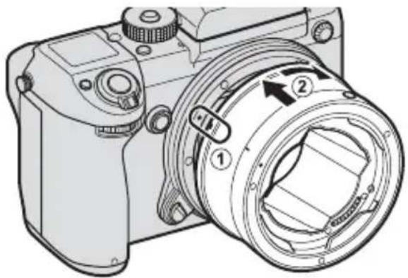 FUJIFILM H MOUNT ADAPTER G - マウントアダプターの取り付け方 - 1