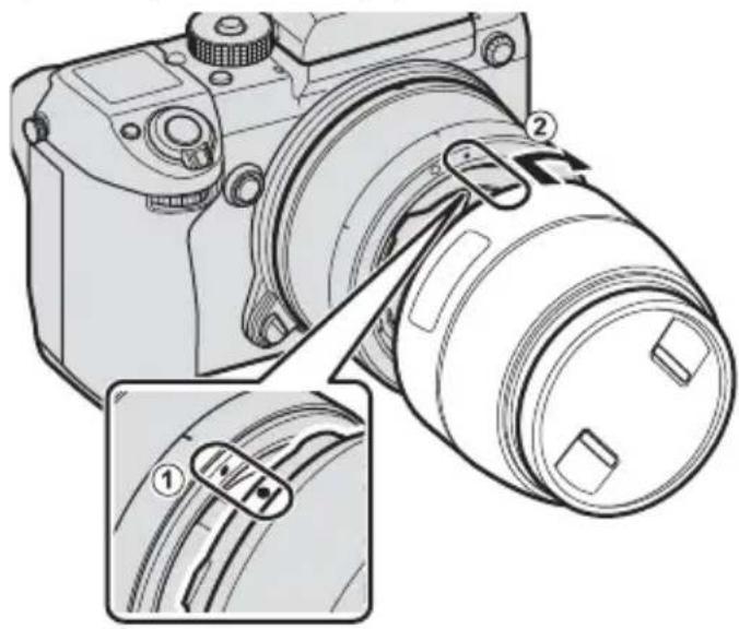 FUJIFILM H MOUNT ADAPTER G - Colocación de objetivos - 1