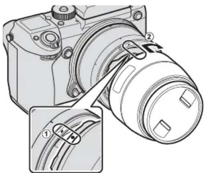 FUJIFILM H MOUNT ADAPTER G - Attaching Lenses - 1