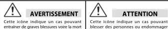 FUJIFILM BCW235 - AVERTISSEMENTS ET PRÉCAUTIONS (À OBSERVER) - 1