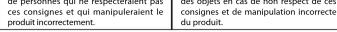 FUJIFILM BCW235 - AVERTISSEMENTS ET PRÉCAUTIONS (À OBSERVER) - 2