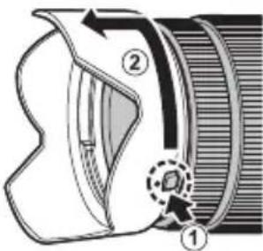 FUJIFILM GF3264mmF4 R LM WR - Rimozione del paraluce - 1