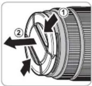 FUJIFILM GF3264mmF4 R LM WR - Abnehmer der Objektivdeckel - 1