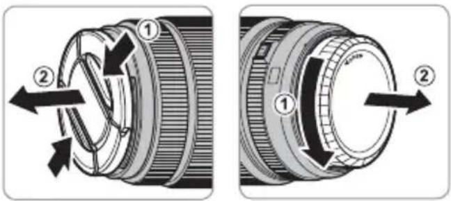 FUJIFILM GF3264mmF4 R LM WR - 取下盖子 - 1