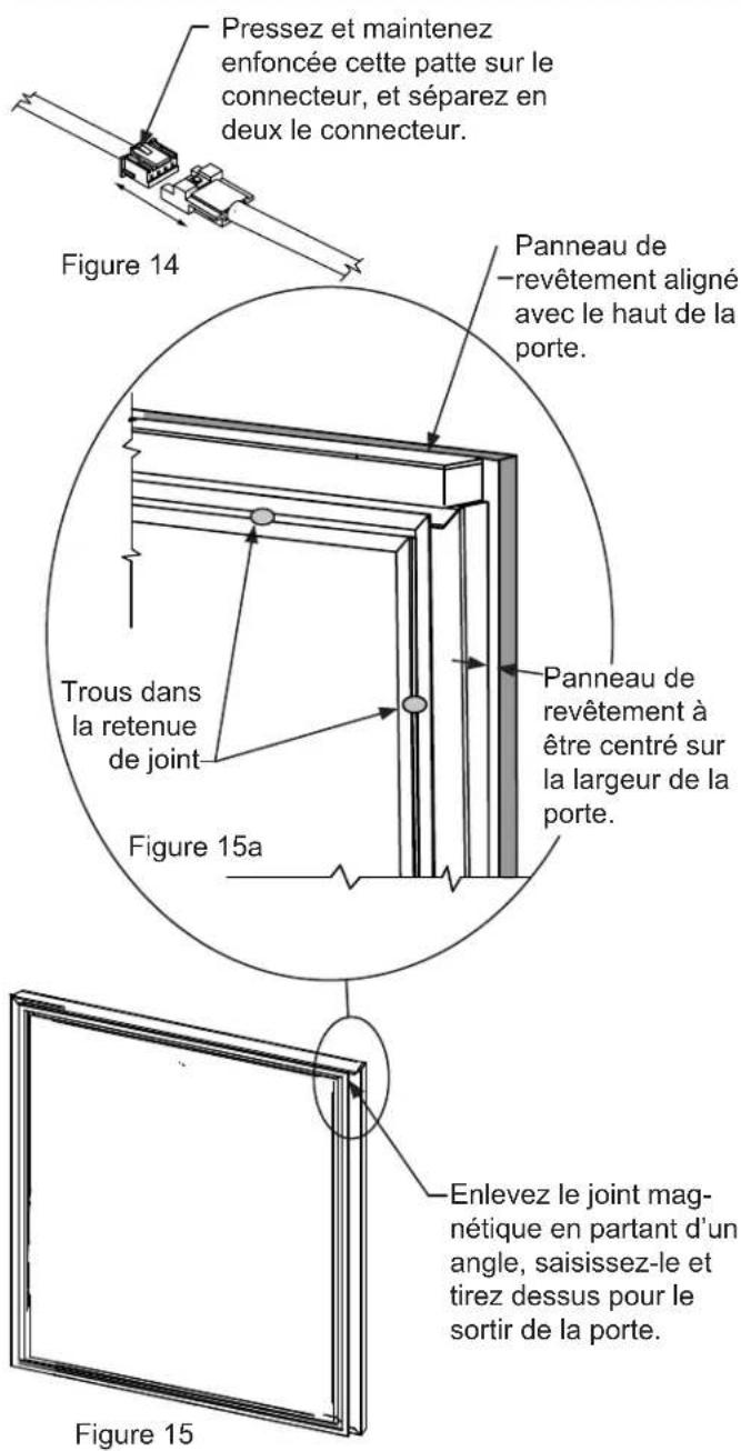 Marvel ML24WDG3RS - Étape 2 : Dépose du joint de porte - 1