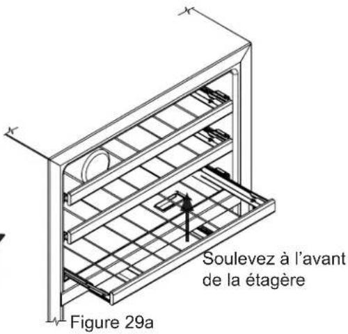 Marvel ML24WDG3RS - Pour enlever une étagère : - 1