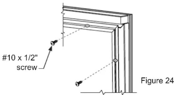 Marvel ML24WDG3RS - Step 4: Assemble the panel to the door - 1