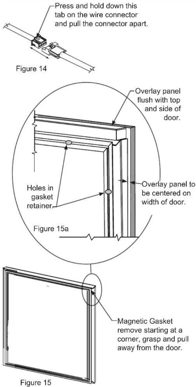 Marvel ML24WDG3RS - Step 2: Remove the door gasket - 1