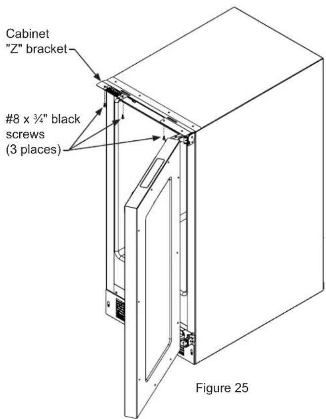 Marvel ML24WDG3RS - Step 6: Secure the cabinet - 1