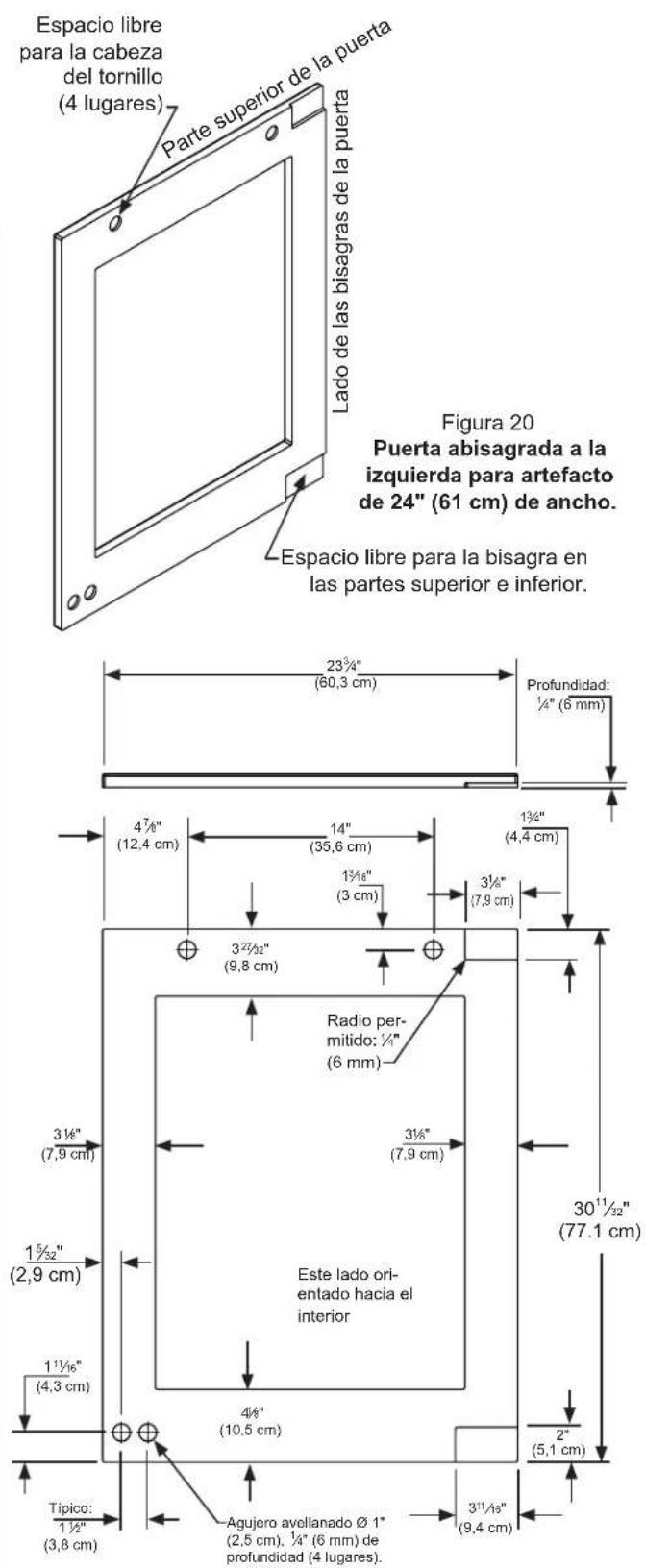 Marvel ML24WDG3RS - Paso 3: corte y perfore el panel decorativo. - 3