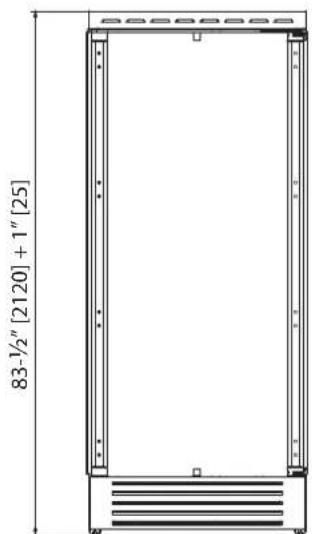 Hestan KFCL30YW - INSTALLATION CUT-OUT - KRC, KFC, KWC, KRW-OV MODELS WITH OVERLAY - 4