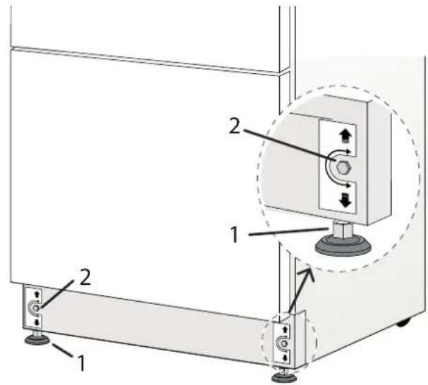 Hestan KFCL30YW - LEVELING THE APPLIANCE LEVELING THE APPLIANCE - 1