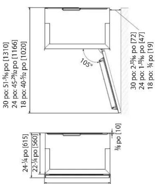 Hestan KFCL30YW - Espace à réserver aux supports anti-renversement - 5