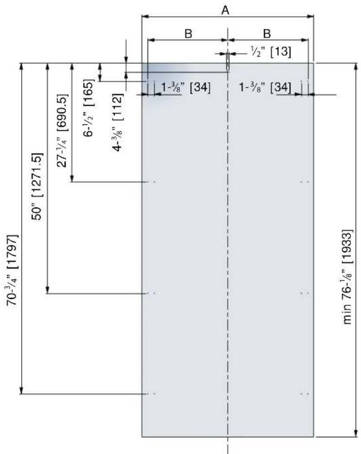Hestan KFCR24GG - PANEL DIMENSIONS KRB - OV PANEL DIMENSIONS KRB - OV - 13