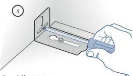 Hestan KFCR24GG - MOUNTING SAFETY ANTI-TIP BRACKETS - All except KRP series - 5