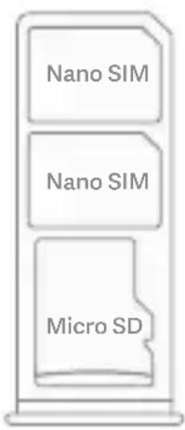 Xiaomi Remdmi 9 - Suporte do cartão SIM: - 1
