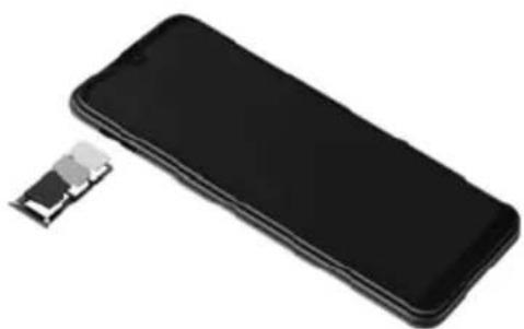 GIGASET GS190R - Insérer les cartes SIM et SD - 3