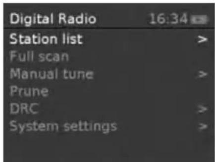 Artsound R3 - Menu - 1