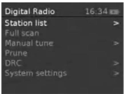 Artsound R3 - Menu - 1