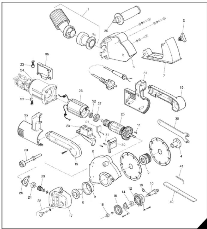 Ferm WSM1004 - MAINTENANCEANDREPAIR - 1