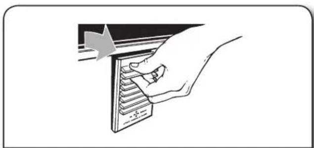 KITCHENAID KTTS505ESS - Changing the Air Filter - 1