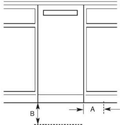 KITCHENAID KTTS505EPA - Exigences d'emplacement - 3